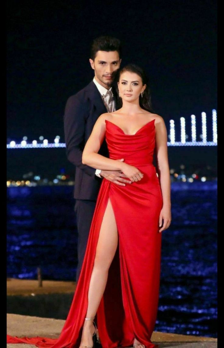 Gorgeous Strapless Slit Red Prom Dress Long Evening Dresses cg25354