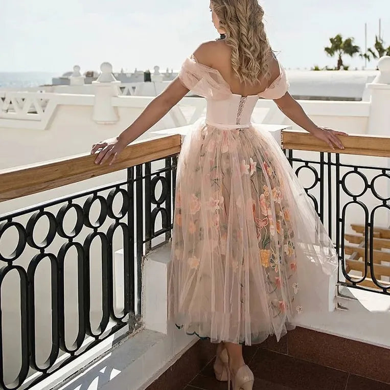 A line long evening dress  Prom Dress    cg18521