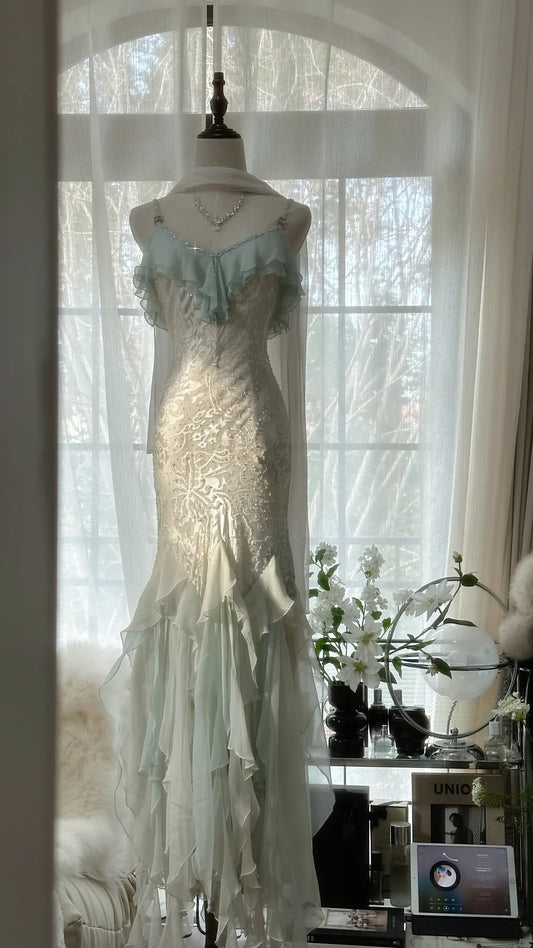 Vintage Evening Dresses, Sleeveless Long Party Gowns  cg25517