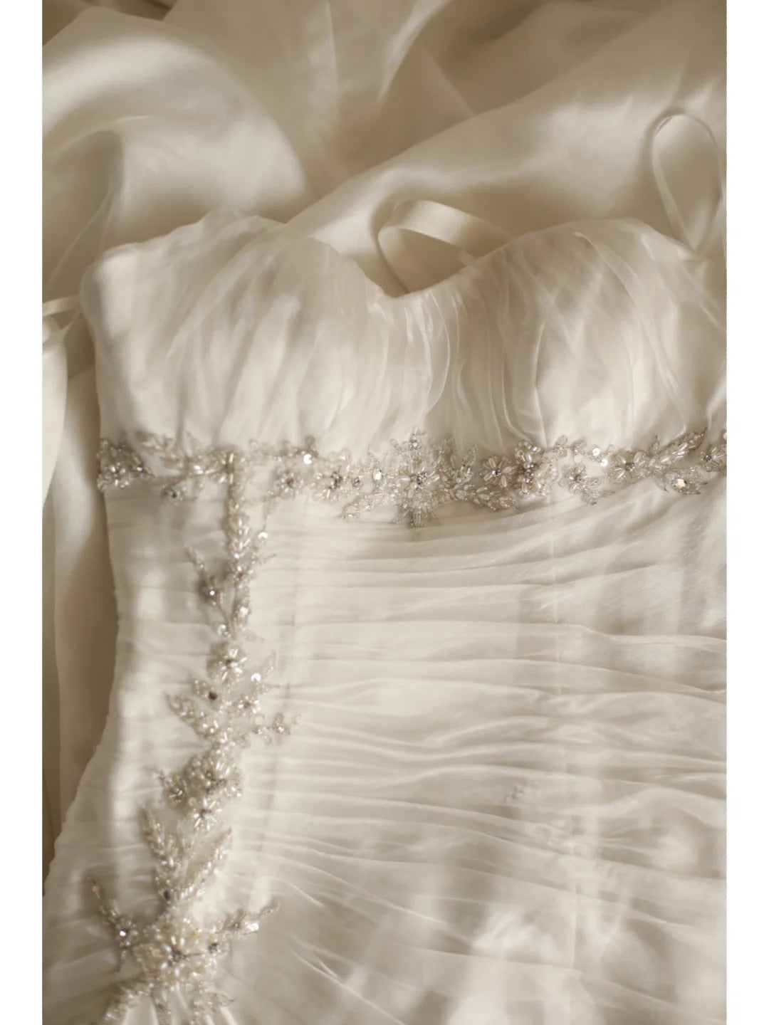 White Wedding Dress Sleeveless Long Princess Evening Dress   cg25933