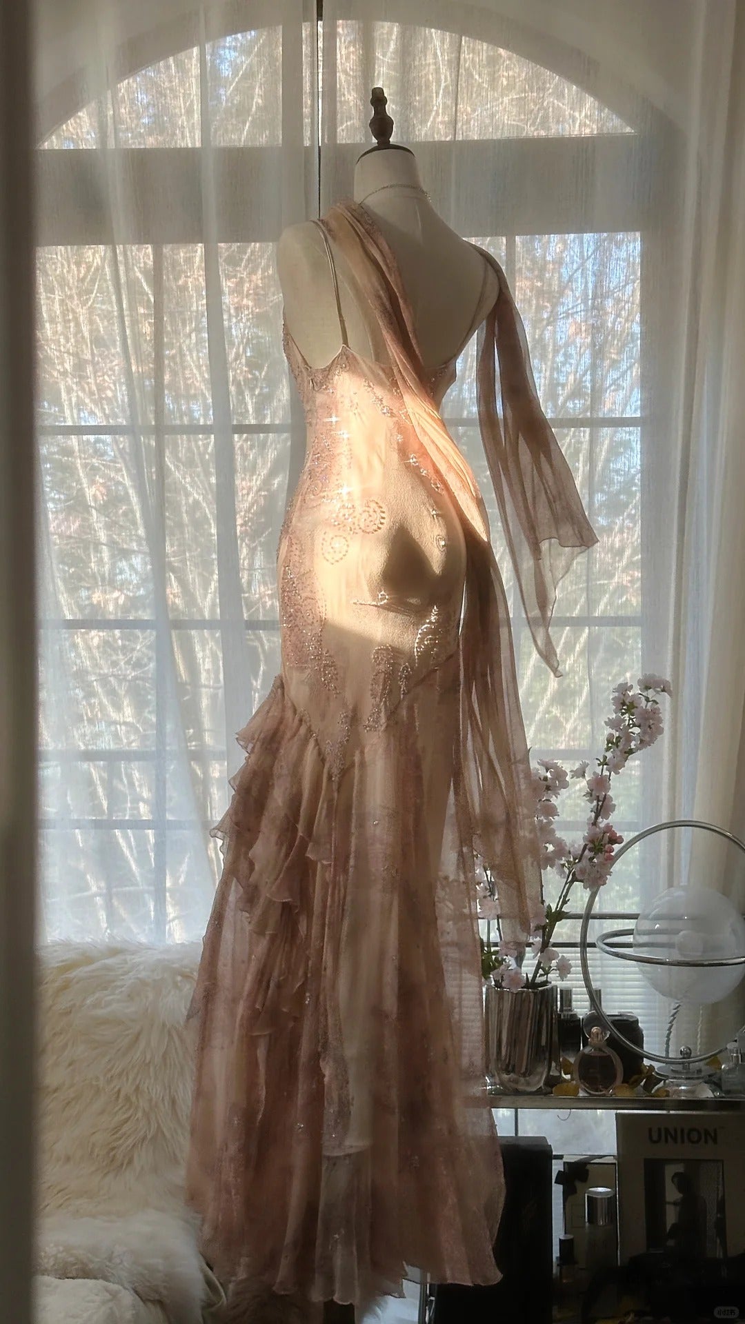 Vintage Evening Dresses, Sleeveless Long Party Gowns  cg25512