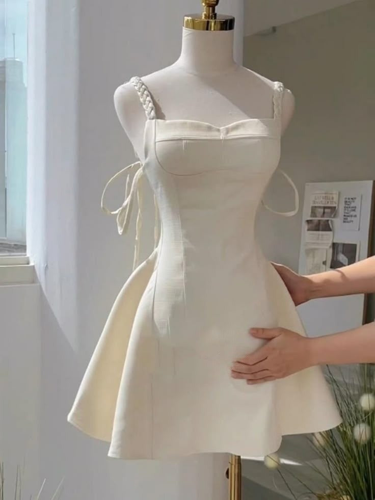 Ivory Short Evening Party Dress Homecoming Gowns      cg25594