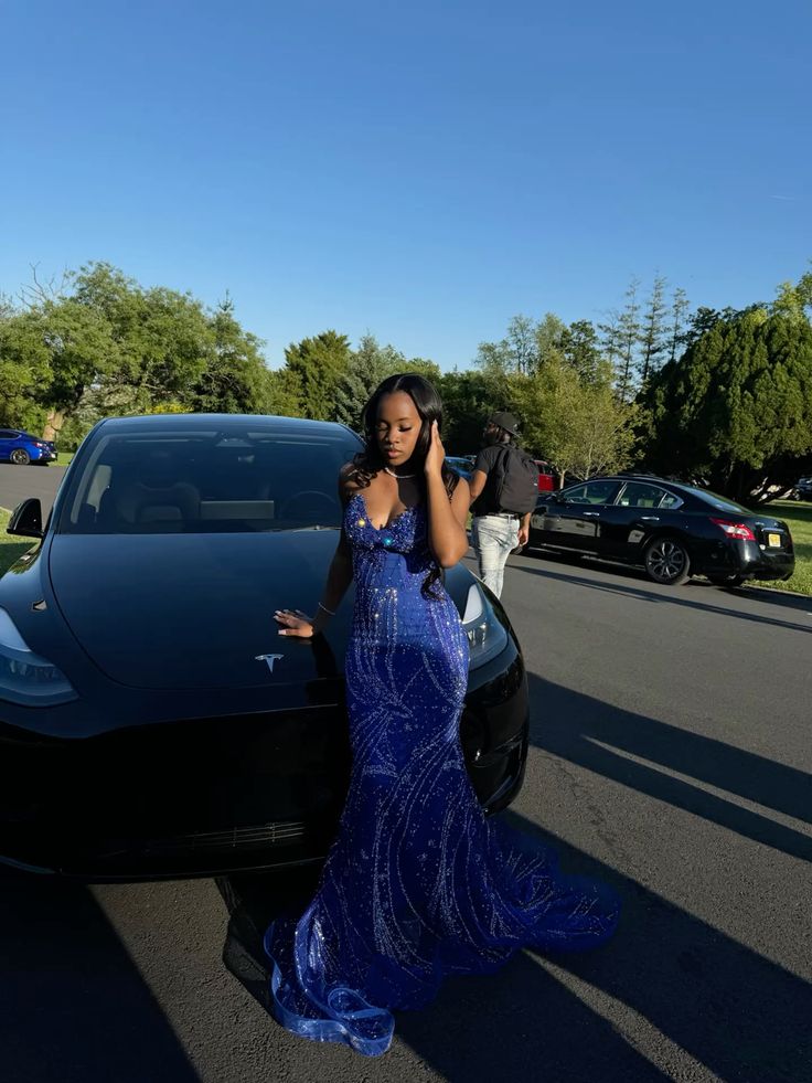 Royal Blue Mermaid Long Prom Party Dresses Formal Evening Dress     cg25883