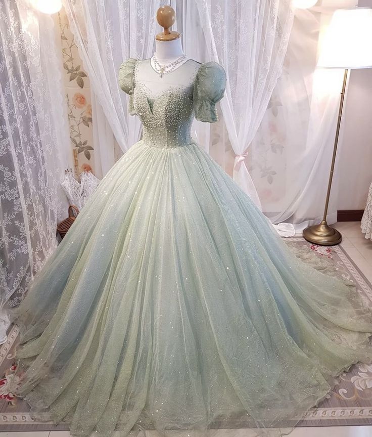 A Line Short Sleeves Long Party Dress Evening Dress Prom Dresses     cg25694