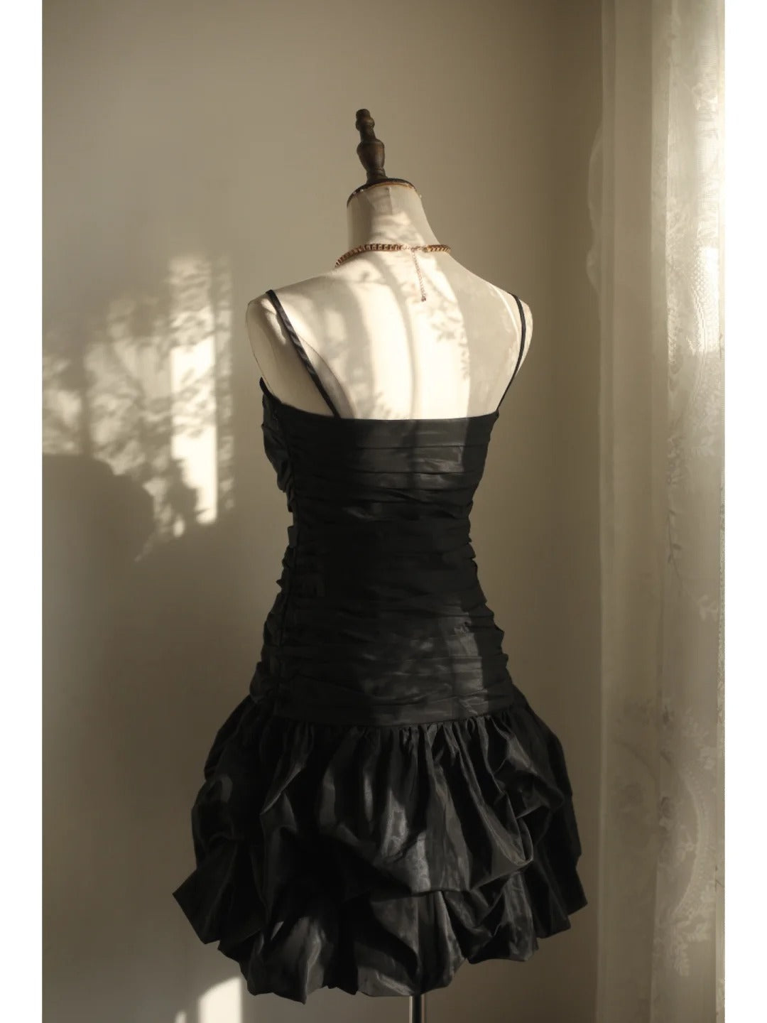 A Line Black Vintage Homecoming Dresses Short Prom Dress Short Party Dress    cg25932