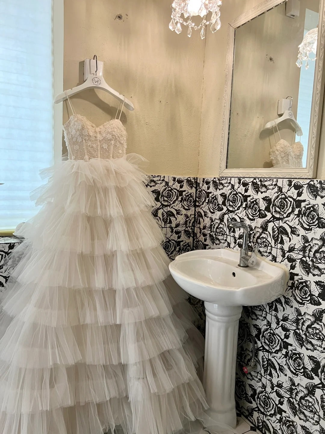 A Line Tulle Princess Evening Dress for Girls Long Party Gowns    cg25781