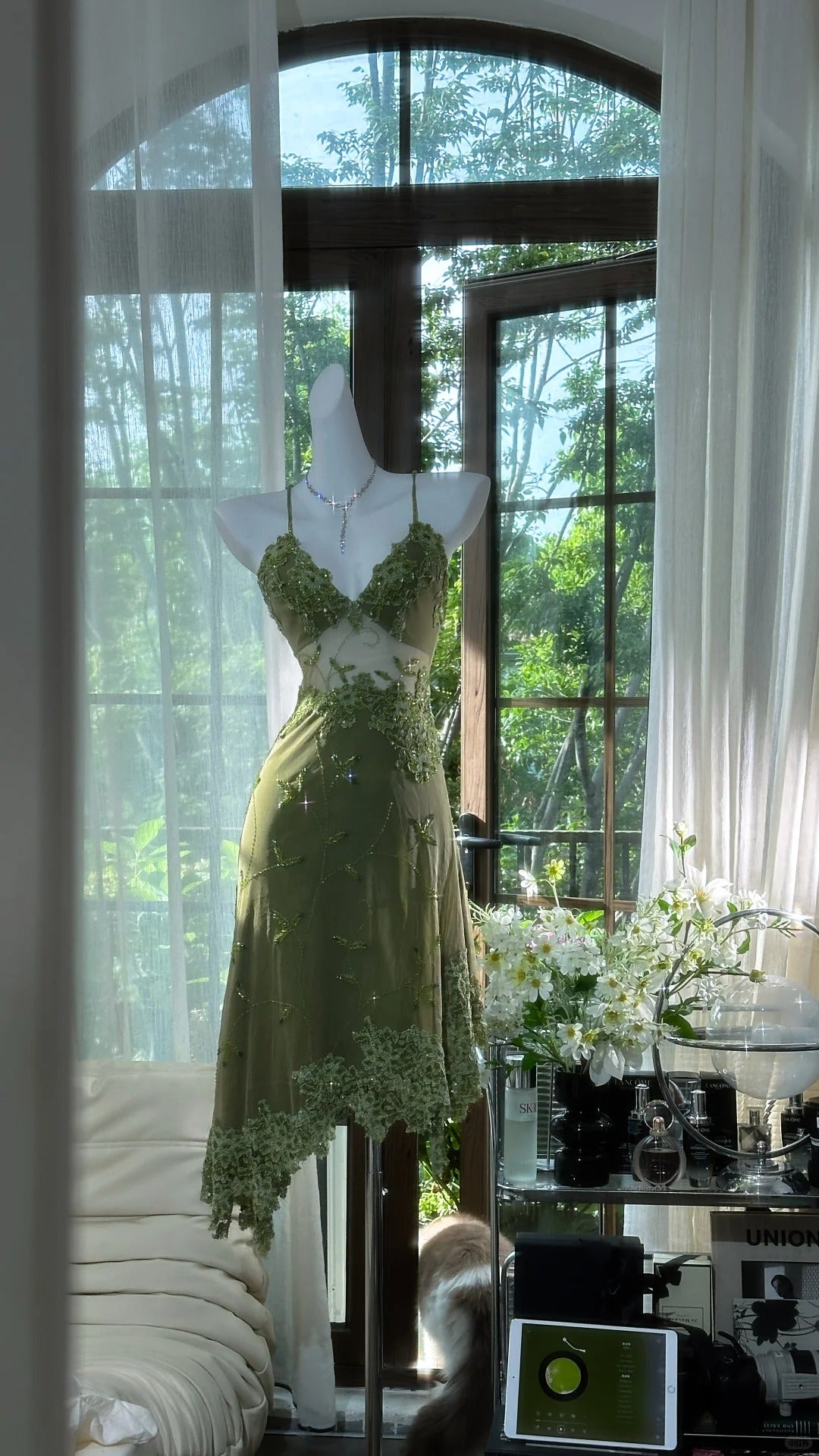 Green Vintage Homecoming Dresses Short Prom Dress Short Party Dress    cg25949