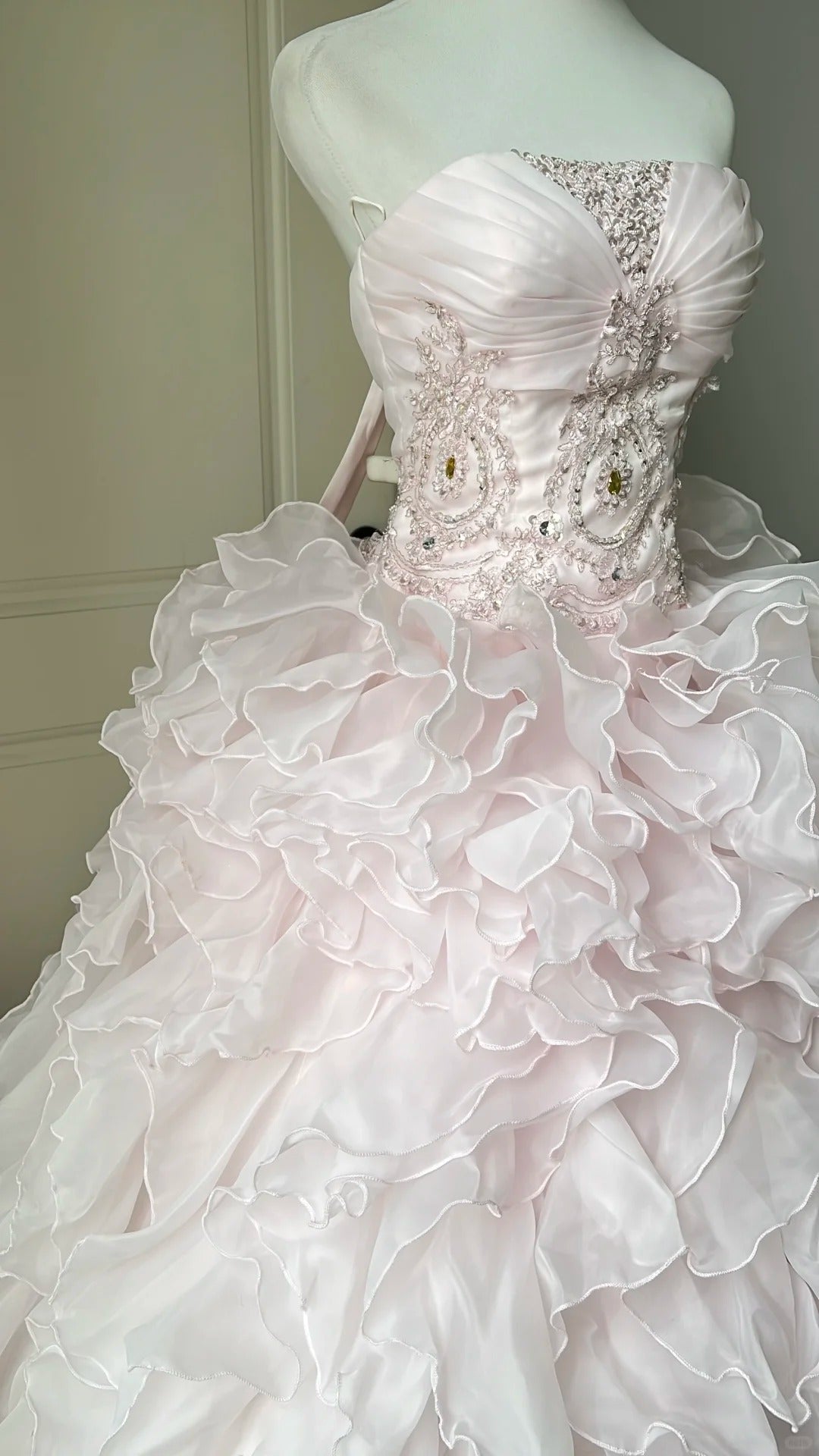 A Line Pink Prom Party Dresses Unique Long Evening Dress Vintage Princess Dress   cg25983