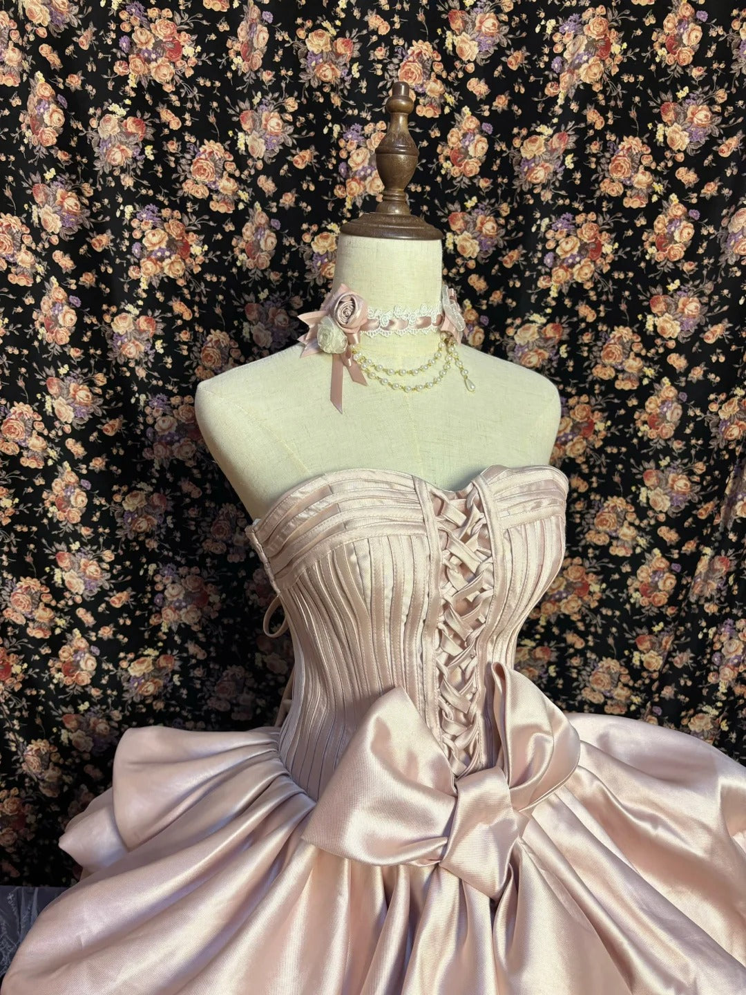 A Line Light Pink Ball Gown Quinceanera Dress Unique Evening Dress    cg25551