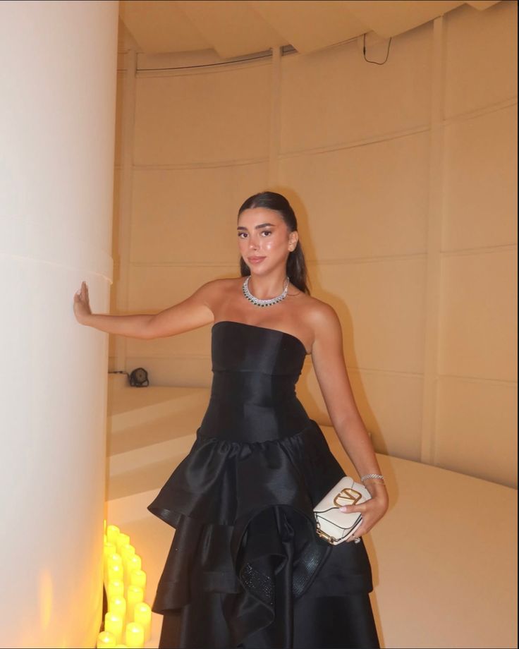 Black Long Party Dress Evening Dress Prom Dresses     cg25681