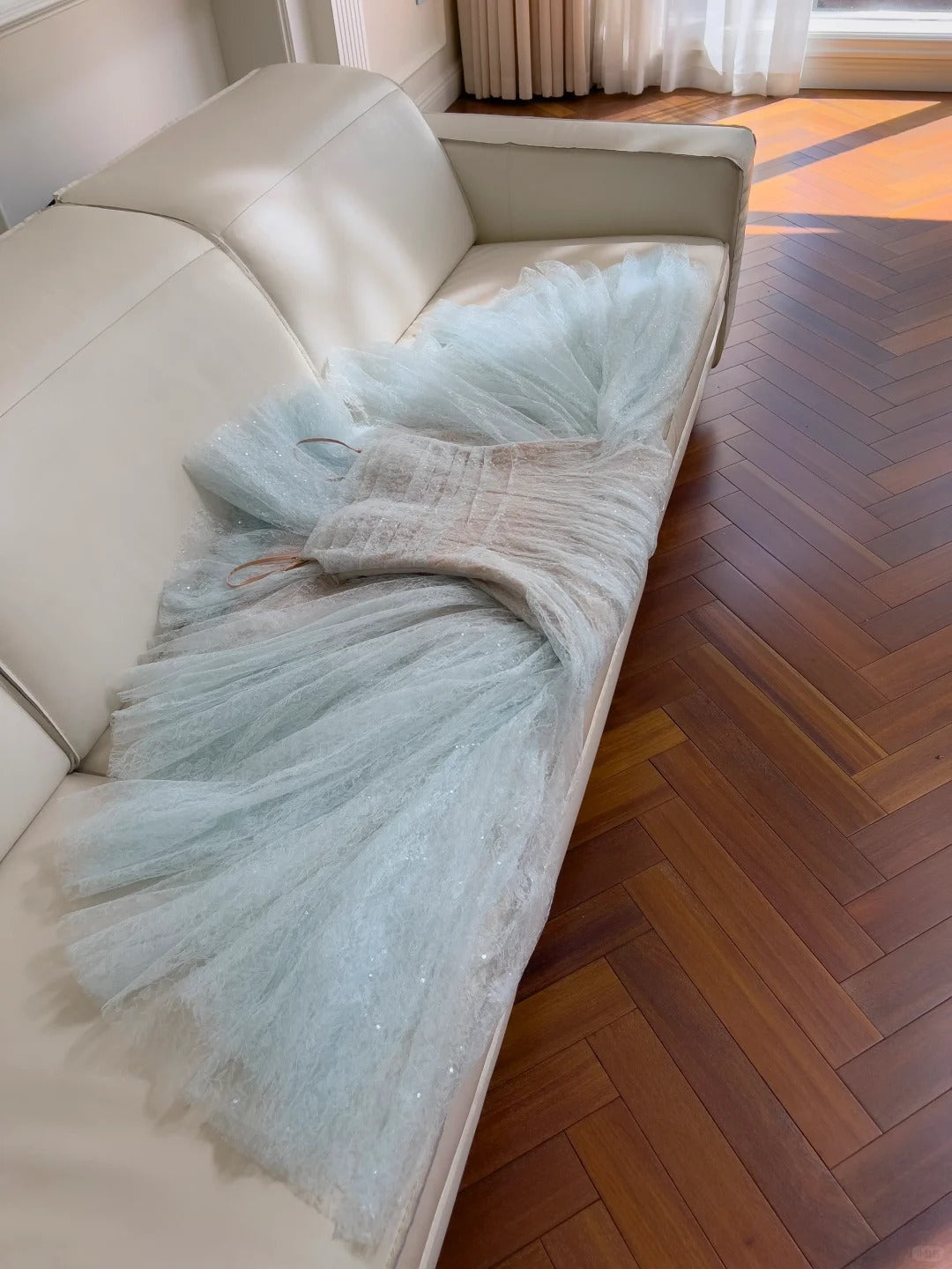 Blue Prom Party Dresses Unique Long Evening Dress Vintage Princess Dress   cg26006