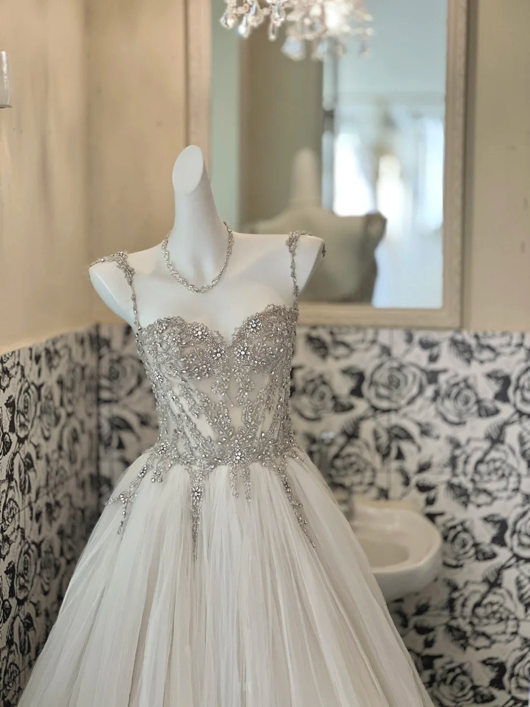 A Line Tulle Princess Evening Dress for Girls Long Party Gowns    cg25784