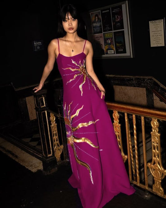 Purple Formal Dress Long Party Dress Evening Dress Prom Dresses     cg25723