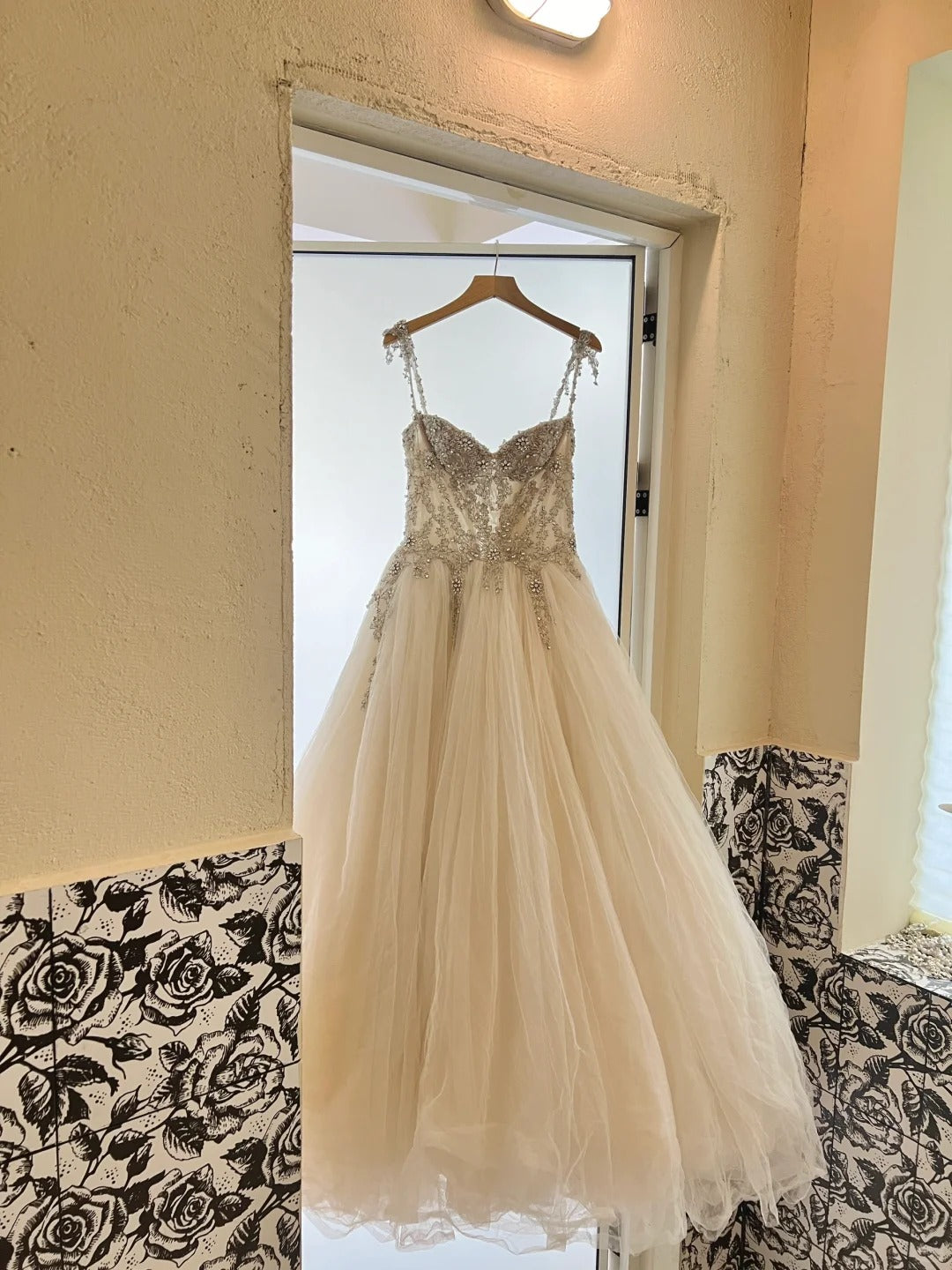 A Line Tulle Princess Evening Dress for Girls Long Party Gowns    cg25784