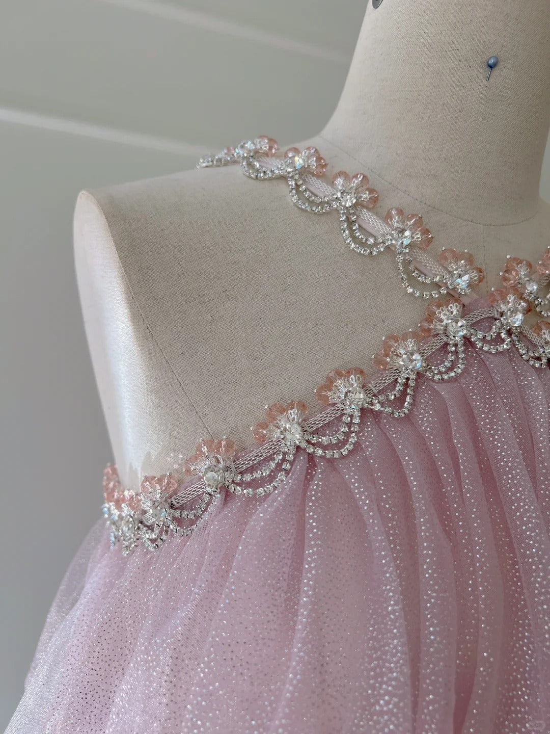 Pink Prom Party Dresses Unique Long Evening Dress Vintage Princess Dress   cg26005