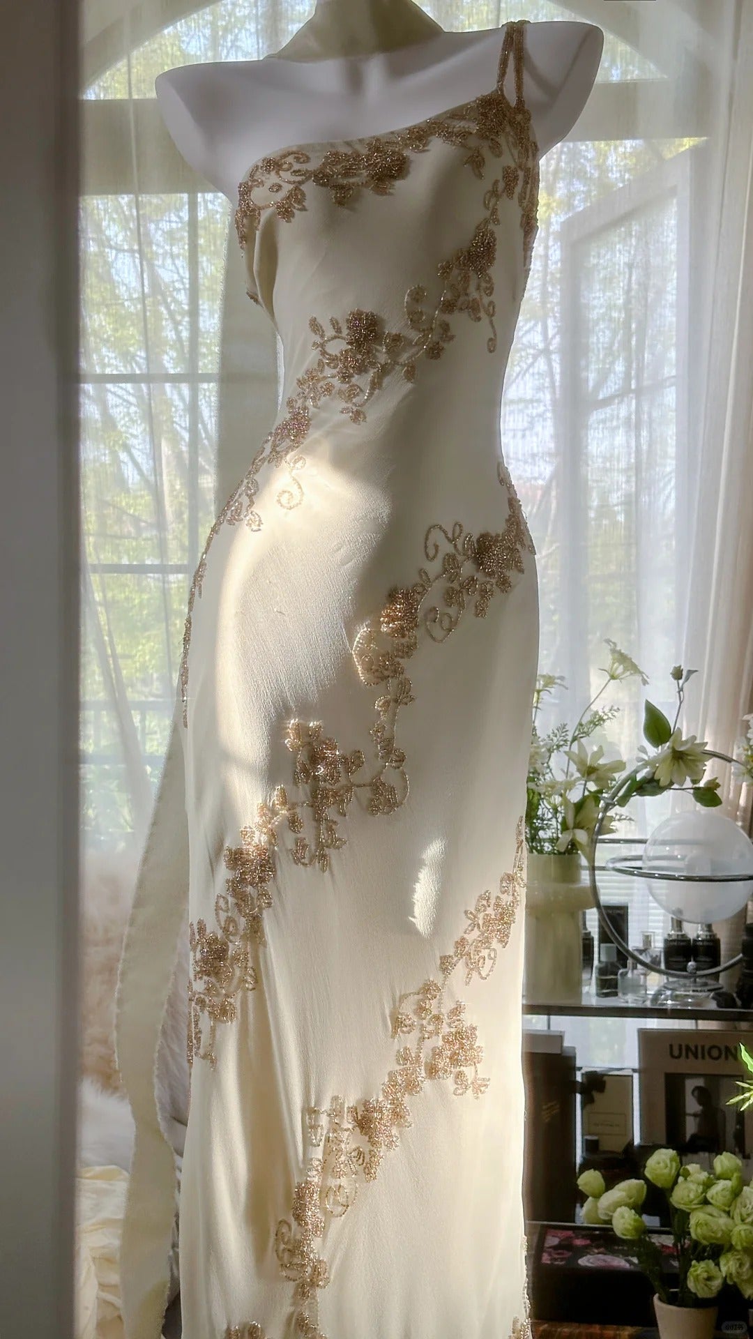 Vintage Evening Dresses, Unique Sleeveless Party Gowns  cg25528