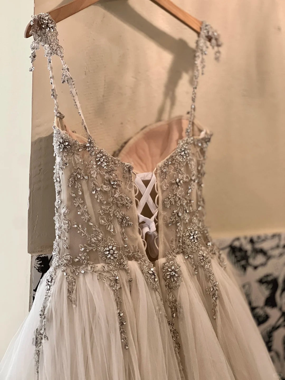 A Line Tulle Princess Evening Dress for Girls Long Party Gowns    cg25784