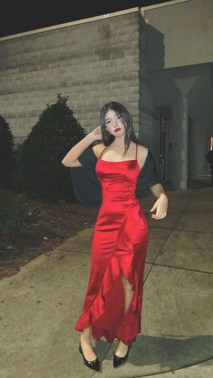 Red Formal Dress Long Party Dress Evening Dress Prom Dresses cg25738