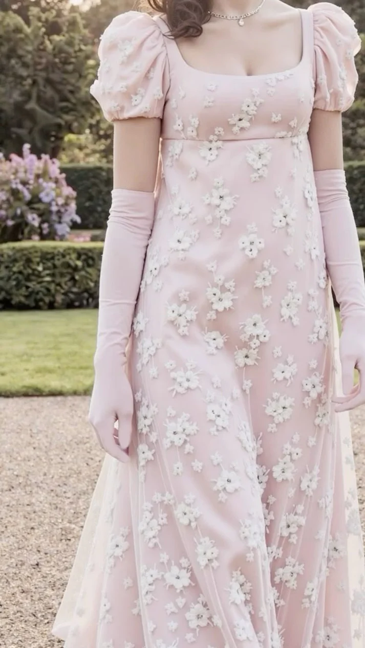 Light Pink A-Line Long Prom Dress Evening Party Dresses cg26215
