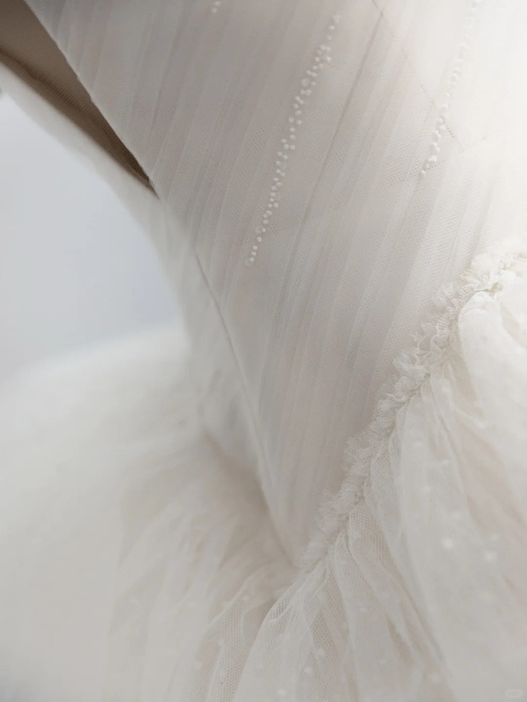Fashion Strapless A-Line Wedding Dress Ideas Tiered Tulle Bridal Gowns CY0016