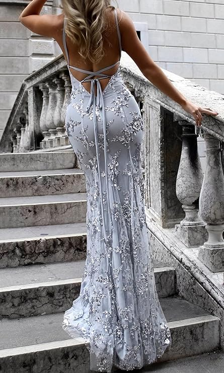 mermaid long evening dress formal dress party dress prom dress cg20994
