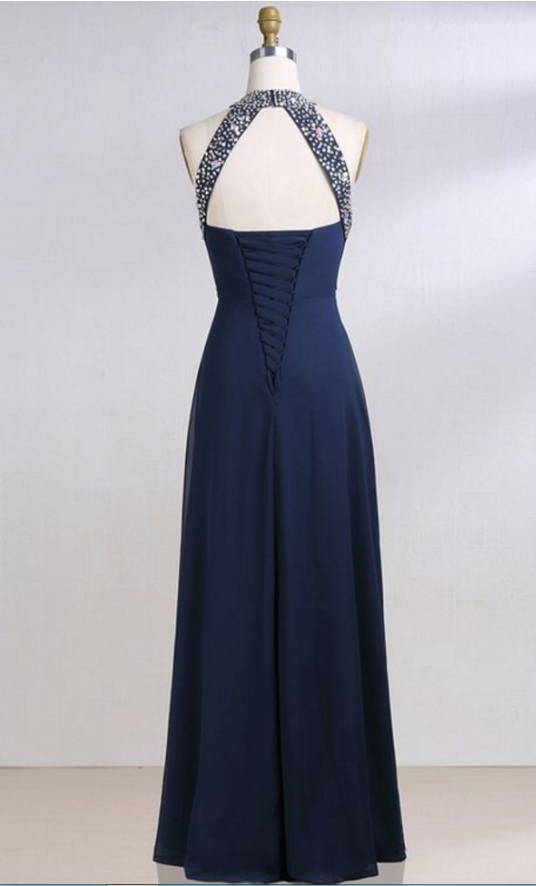 Elegant Beaded A Line Prom Dress, Formal Evening Gowns cg5999