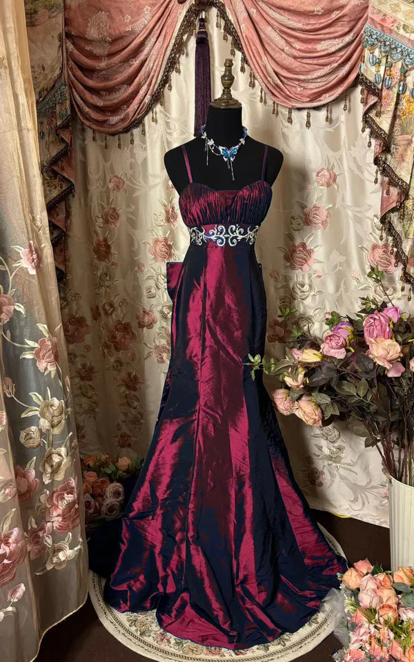 Mermaid Long Prom Dress New Arrival Sexy Blue Evening Dress cg25243