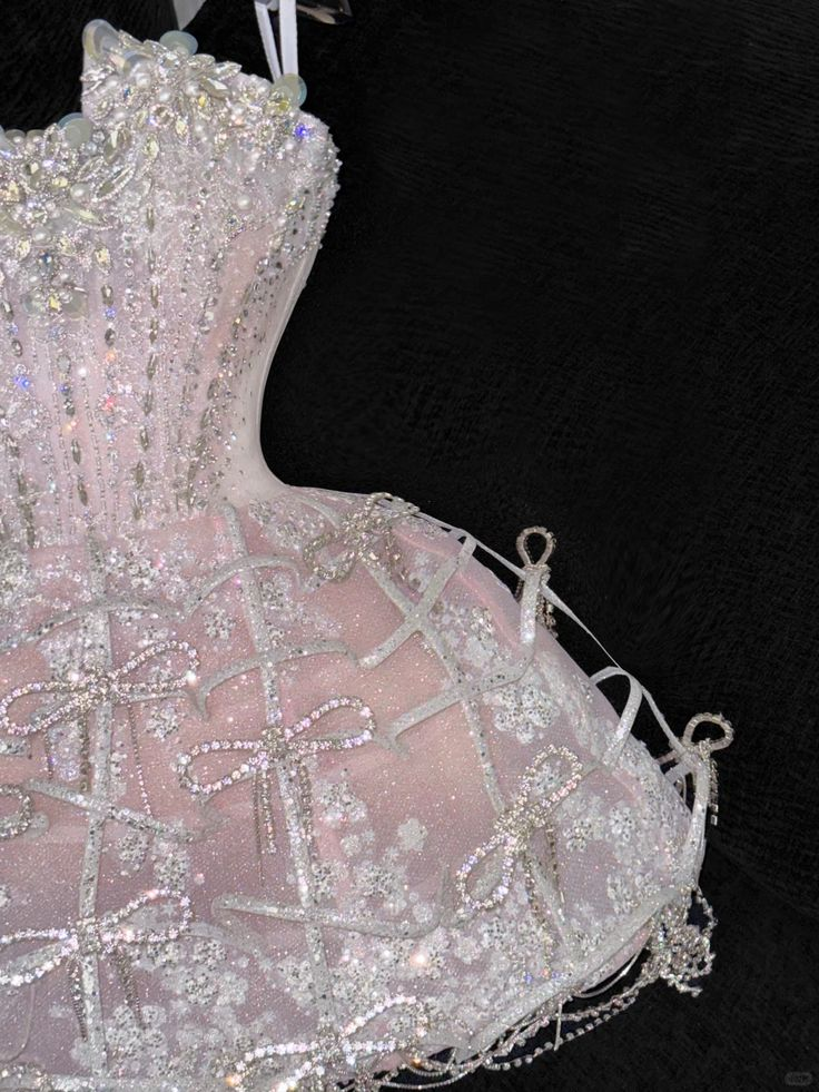 Pink Bow A Line Strapless Silver Sequin Beaded Tulle Homecoming Dress Party Dress cg26109