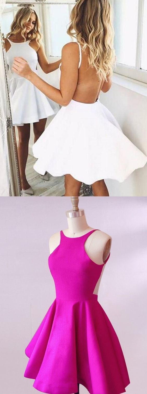 simple semi formal homecoming dresses, fashion semi formal party gowns cg10245