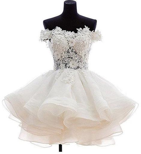 Short Appliqued Homecoming Dress, Short homecoming Dress cg1039