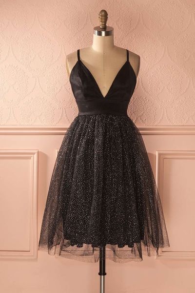 tulle party dress, simple evening dress,short party dress Homecoming Dresses cg11213