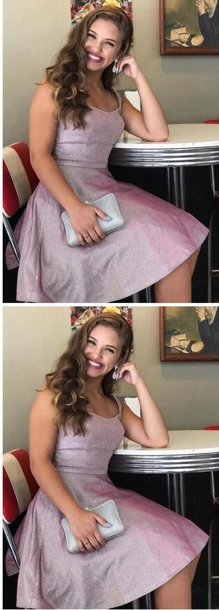 Elegant A-Line Short Homecoming Dress, Formal Graduation Dress cg11724