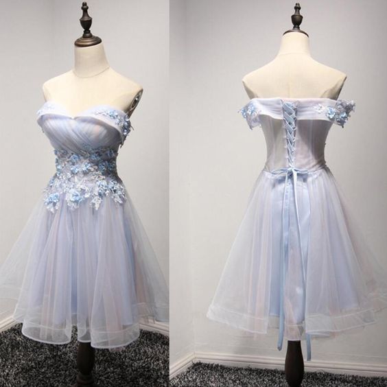 Tulle Lace Cute Homecoming Dresses cg11753