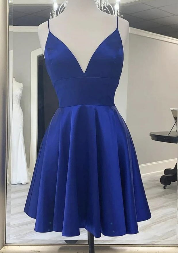Royal Blue Formal Graduation Homecoming Dress cg11829
