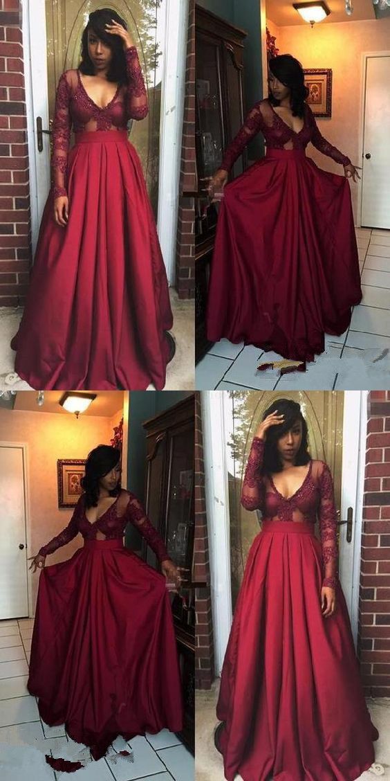 A-Line Evening Dresses, 2019 Evening Dresses, Evening Dresses With Sleeves, Evening Dresses Plus Size cg1193