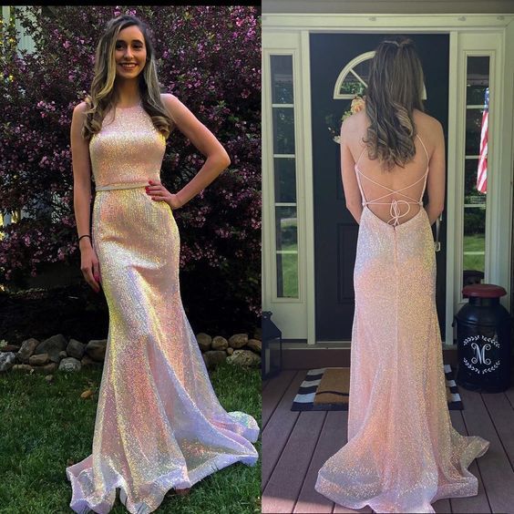 Charming Prom Dress,Spaghetti Straps Prom Dress,Sequins Prom Dress cg12057