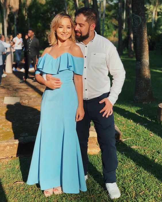 Blue new arrive Prom Dress evening dress cg12224