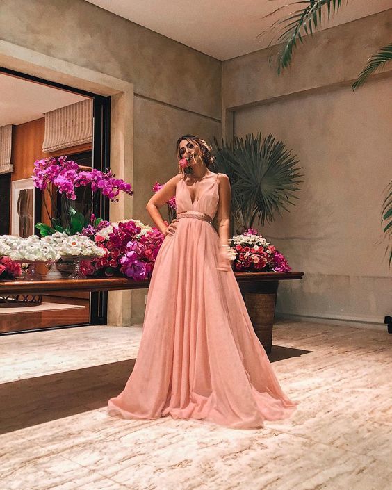 Sweetheart A-line Elegant Prom Dresses cg12473