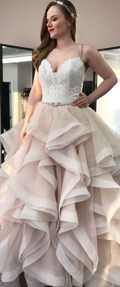 Unique sweetheart tulle lace long prom dress, tulle evening dress cg13102