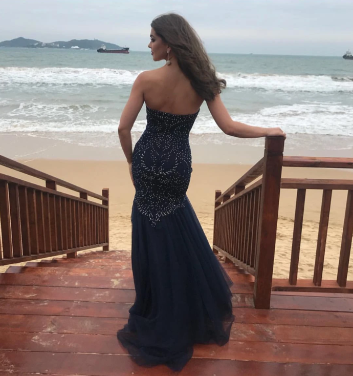 Mermaid Beaded Prom Dress,Prom Dresses,Formal Prom Dress cg13141