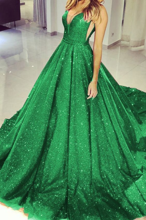 green prom dresses,sequin ball gown,green quinceanera dresses,sweet 16 dresses cg13762