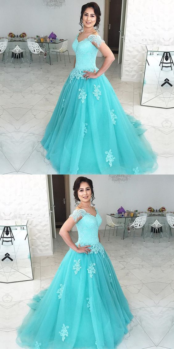 Sexy Appliques A-Line Prom Dresses,Long Prom Dresses,Cheap Prom Dresses cg13993