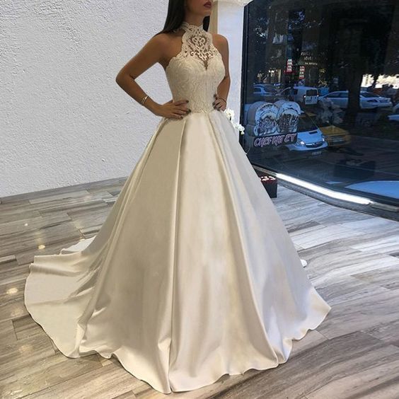 Modest Floor Length Sleeveless Prom Dress cg14052