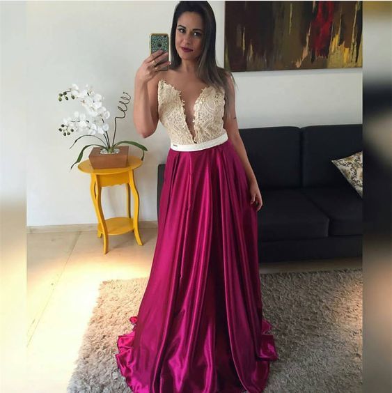 Charming Prom Dress, Elegant Prom Dresses, Long Evening Dress, Formal Gown cg14133