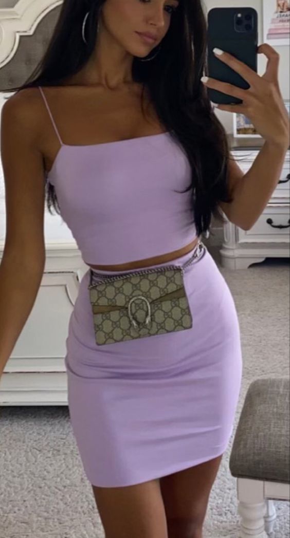 Two Piece Liac Short Homecoming Dress cg14533