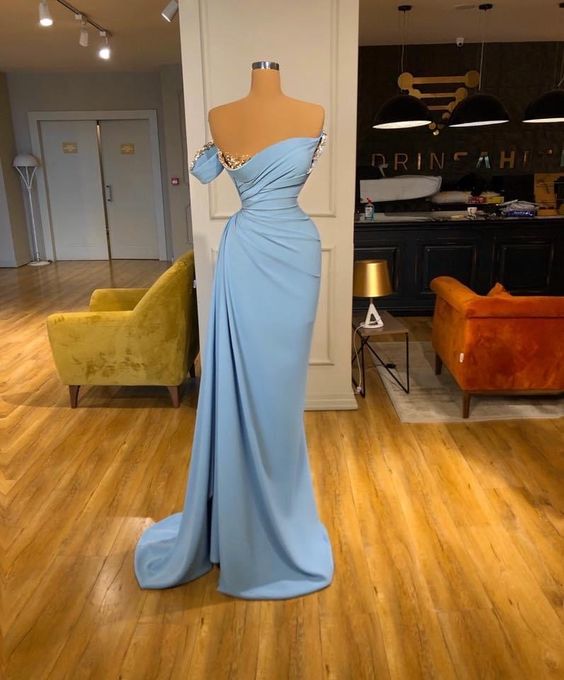 Blue Prom Dresses new arrive gown cg14904
