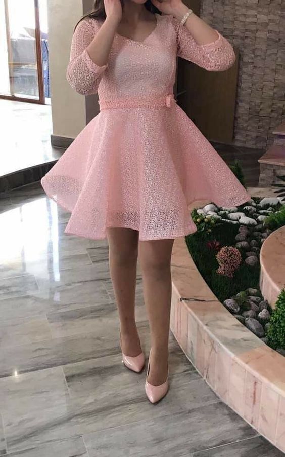 Sexy pink Homecoming Dress cg15598