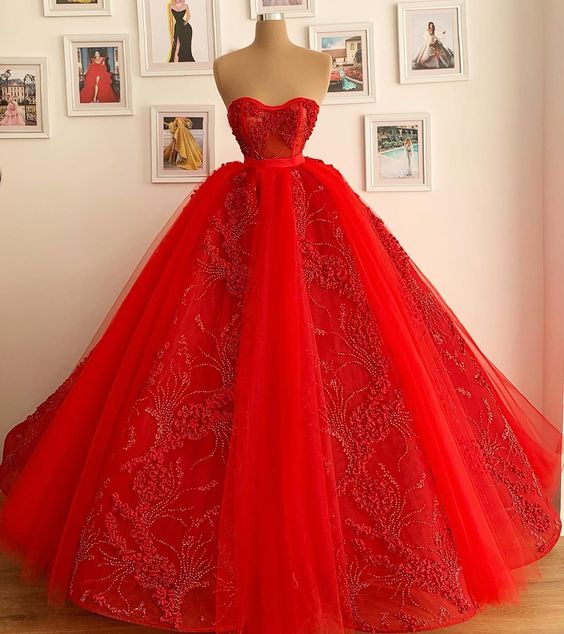 Long red Prom Dresses Womens Formal Evening Gowns cg16401