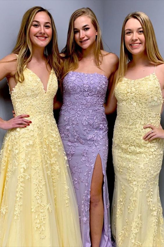 gorgeous lace long prom dresses, lace long evening dresses cg17314