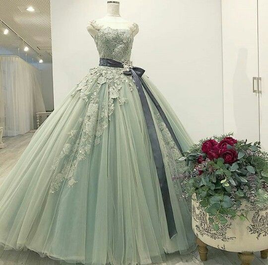 A line lace ball gown prom dress evening gown cg17694